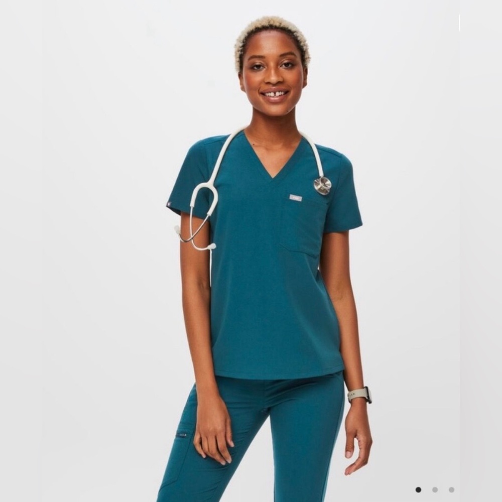 Figs SET Caribbean blue Scrub